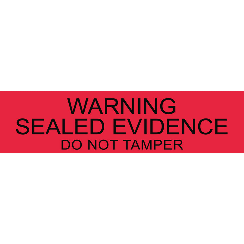 Sealed Evidence Labels - Forensics Source