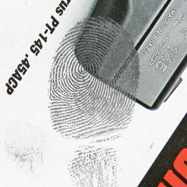 BiChromatic Fingerprint Powder Forensics Source