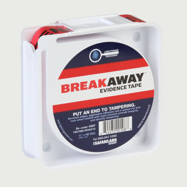 Evidence Sealing Tape", Red, 1.375" x 108 ft. - Forensics Source
