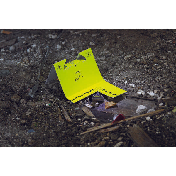Disposable Cut-Out ID Tents, Pack of 100 - Forensics Source