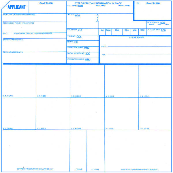 High-Contrast Cards, Pack of 250 - Forensics Source