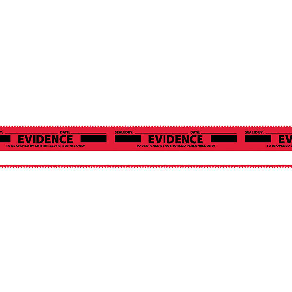 Seal-It™ Heavy Gauge Flat Masking Tape Red Do Not Open Evidence