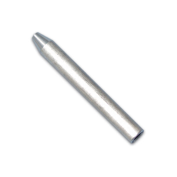 Tapered-Tip Trajectory Rod End Piece, Aluminum, 1