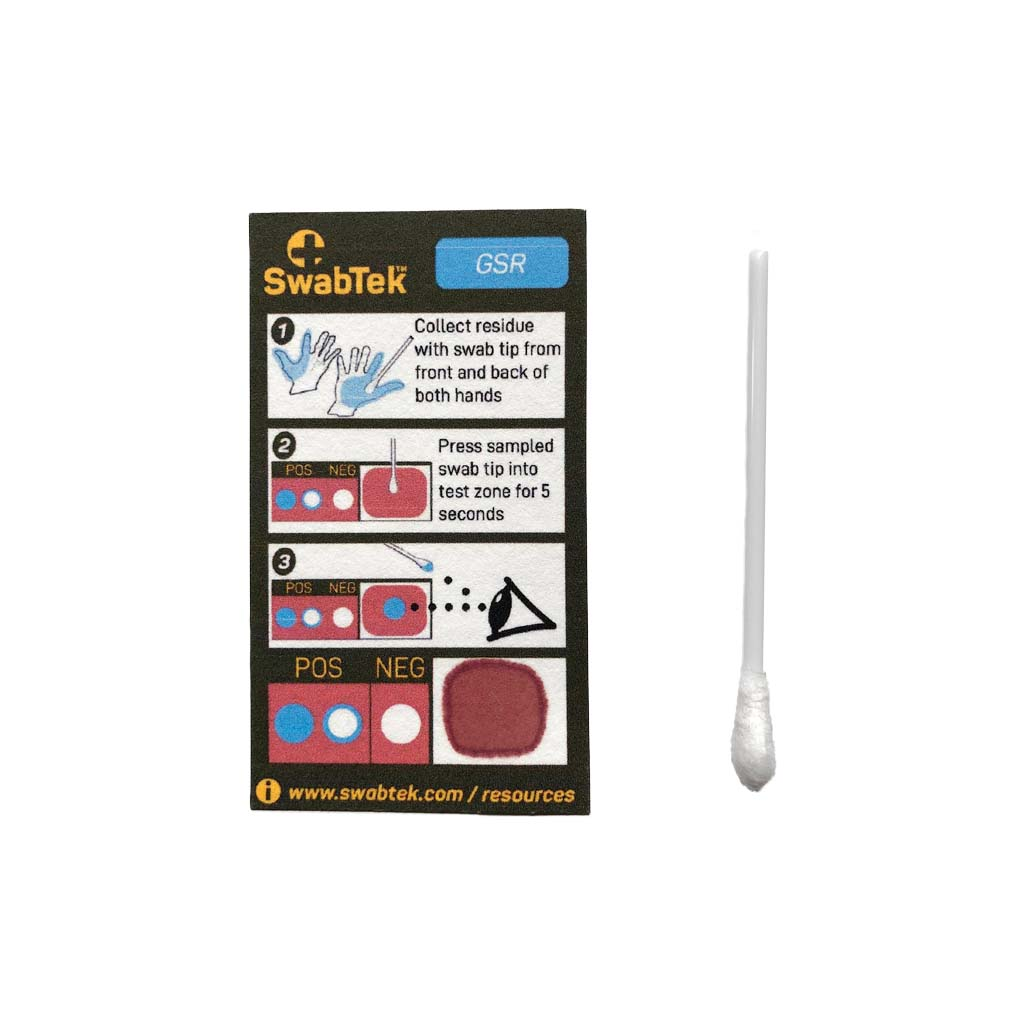 SwabTek™ Gunshot Residue, Box of 25– Forensics Source