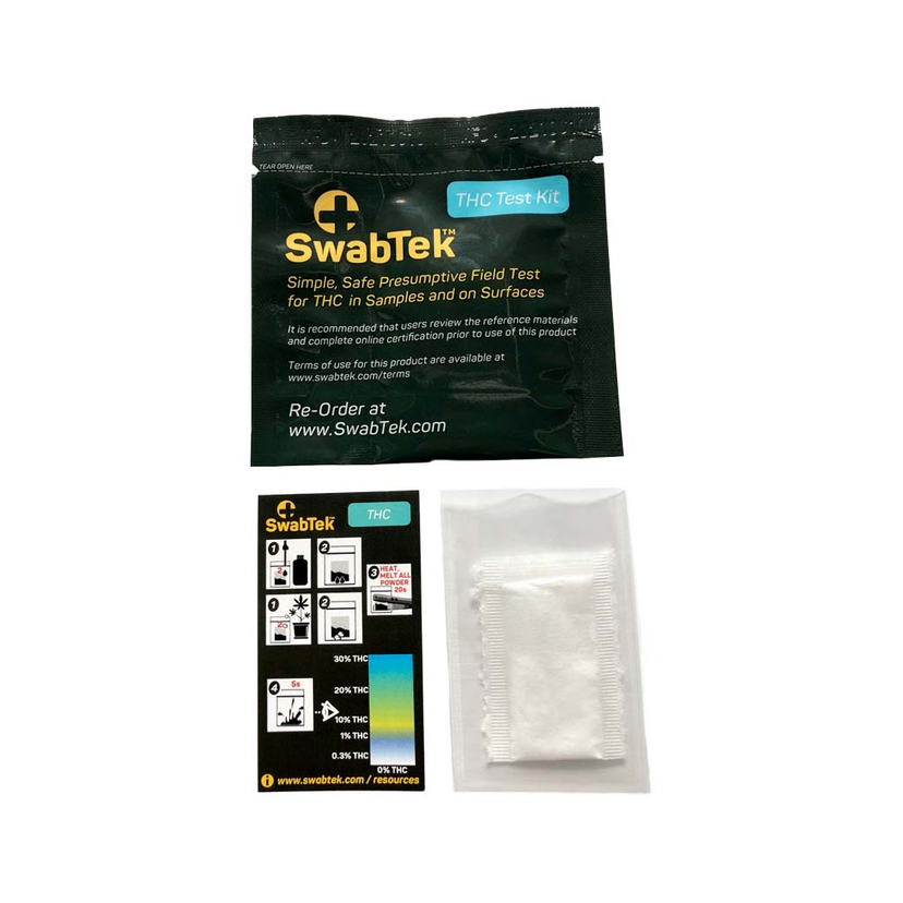 SwabTek™ THC Test Kit, Box of 100